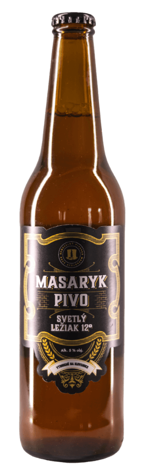 Masaryk pivo – Svetlý ležiak 12°