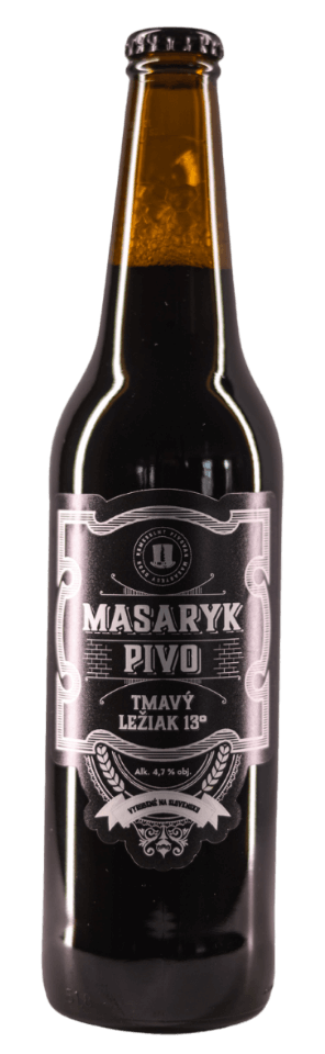 Masaryk pivo - Tmavý ležiak 13°