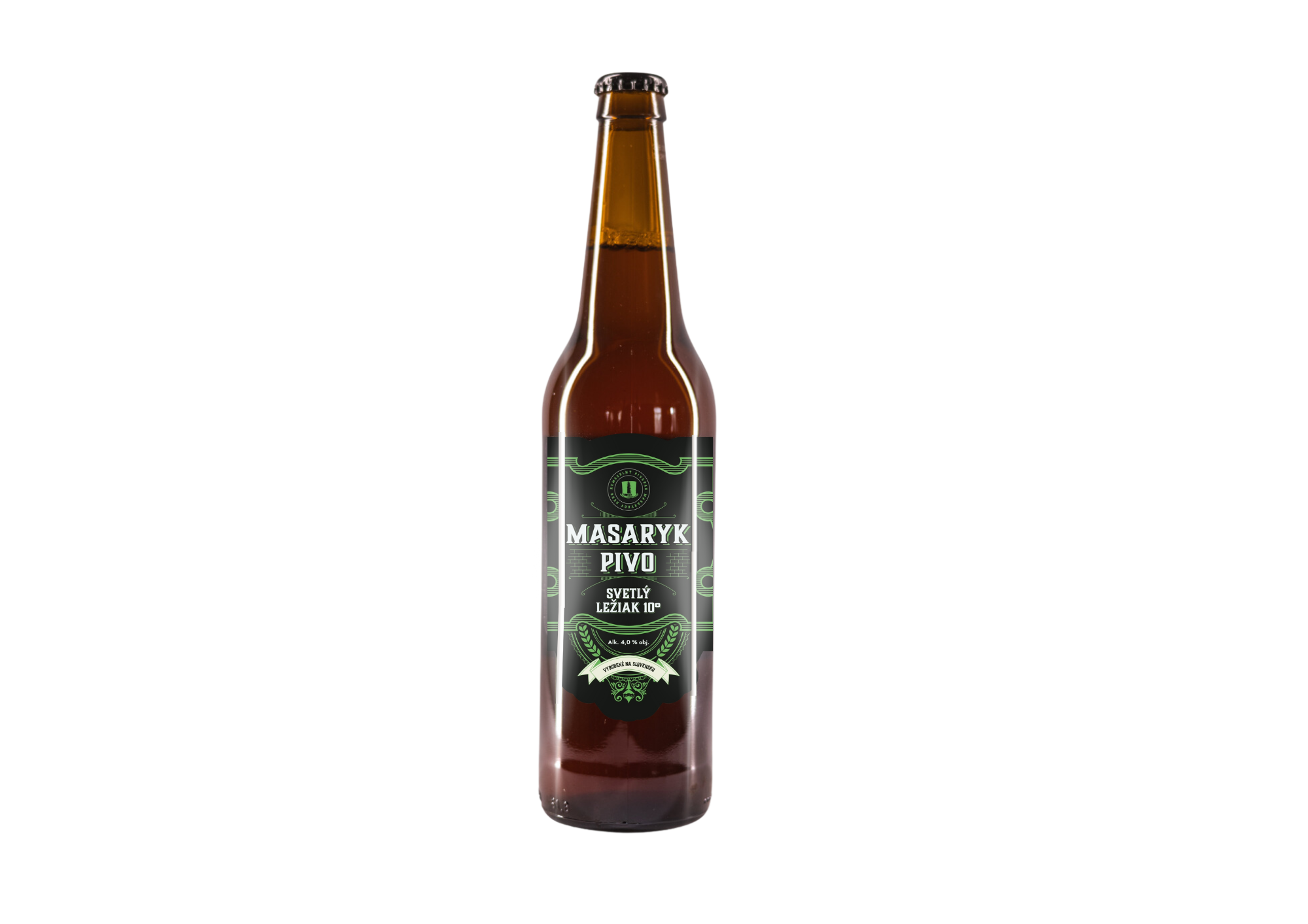 Masaryk pivo - Svetlý ležiak 10°