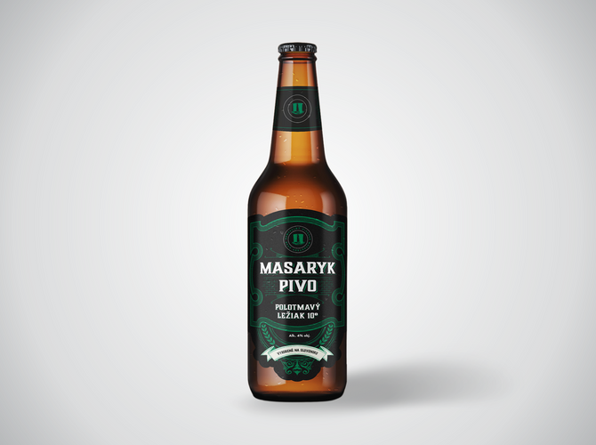 Obrázok Masaryk pivo – Ležiak 10°