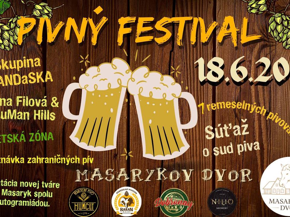 Pivný festival Masarykov dvor 2022