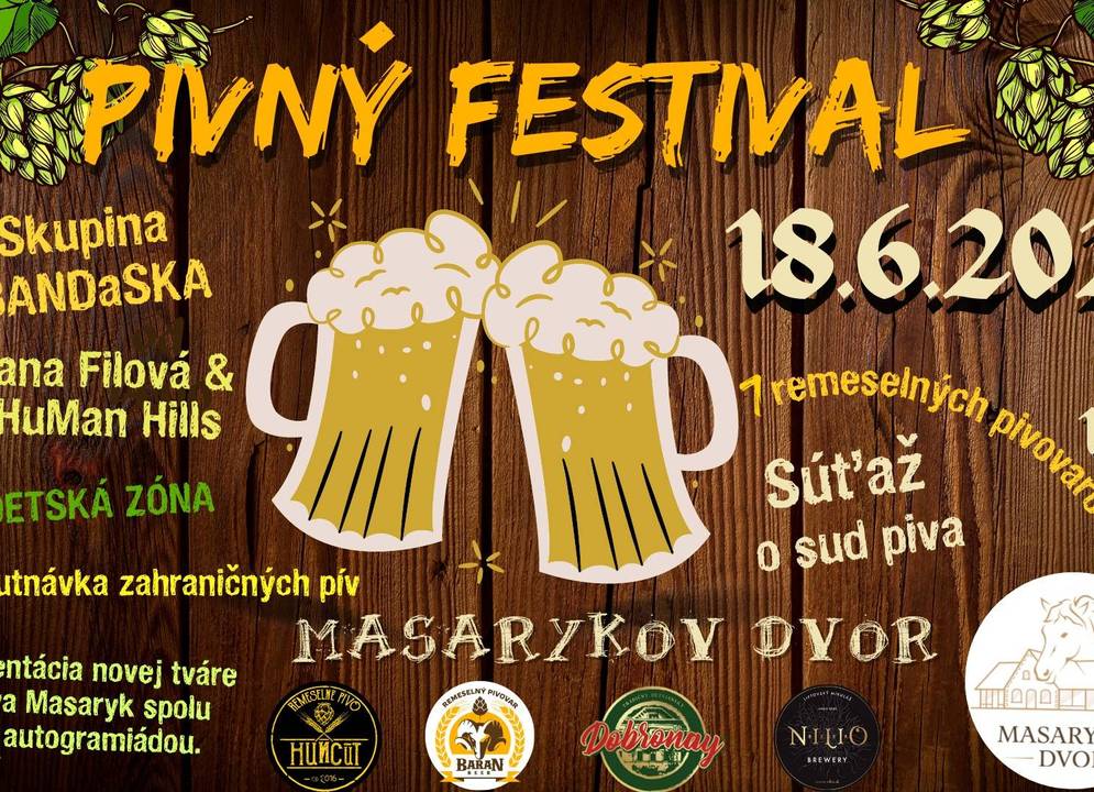 Pivný festival Masarykov dvor 2022