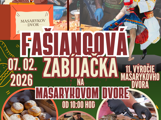 Obrázok Fašiangová zabíjačka- 11. výročie Masarykovho dvora