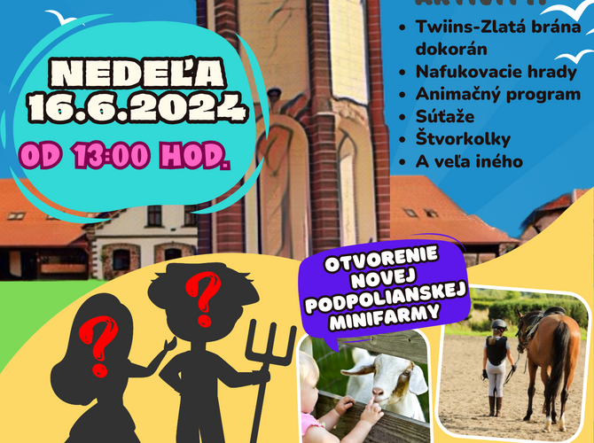 Obrázok KRST MASKOTOV- Detský deň na Masarykovom dvore