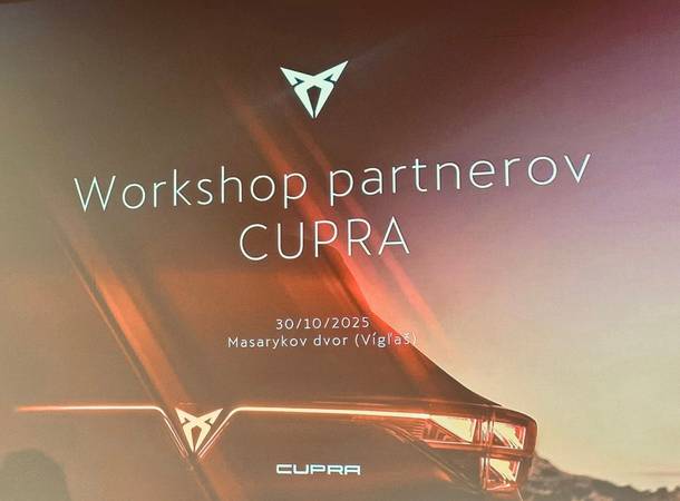 Obrázok sekcie Pracovný Workshop - CUPRA Slovensko 2025
