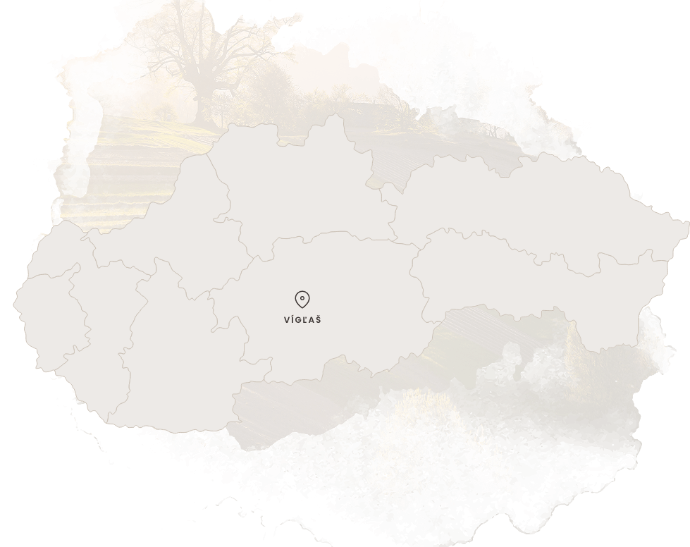 Poloha Masarykovho dvoru na mape Slovenska